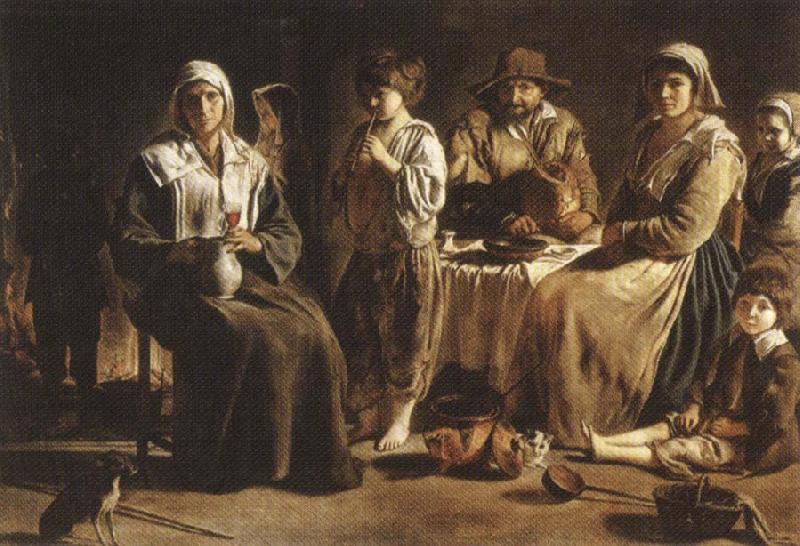 Louis Le Nain The Peasant Family